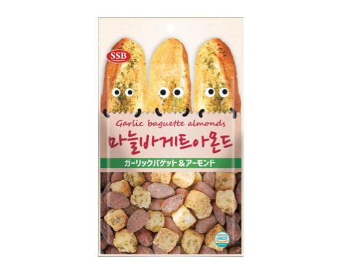 ガーリックバゲット＆アーモンド